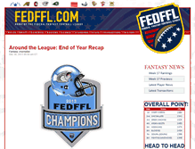 Tablet Screenshot of fedffl.com